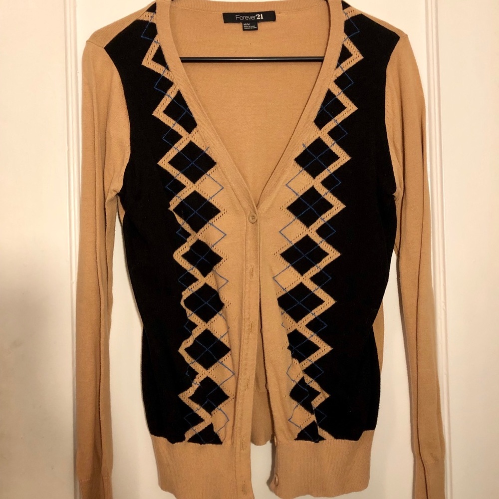 Cute Patterned Long-Sleeve H&M Cardigan